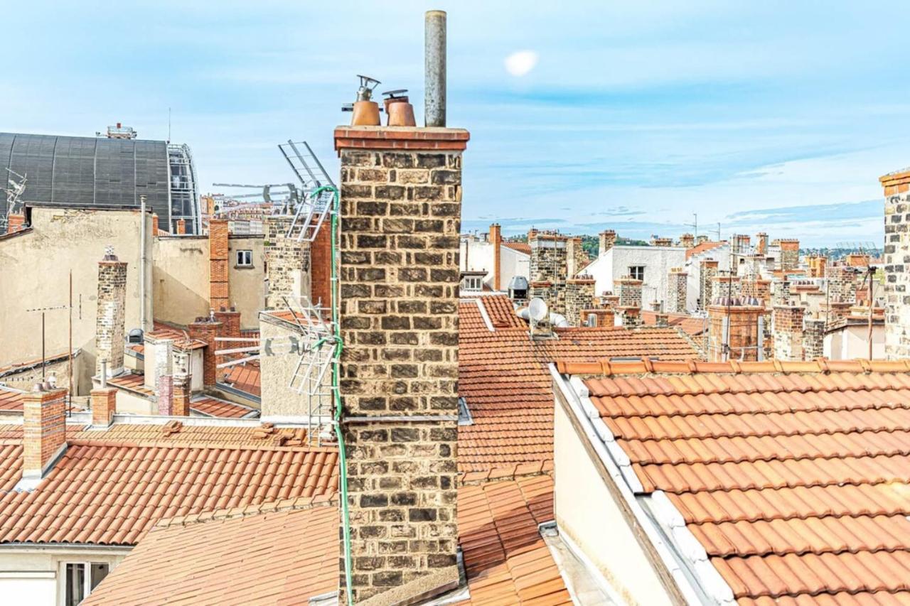 The Pizay Duplex Cozy 2 People - Metro Hotel De Ville Lyon Exteriör bild